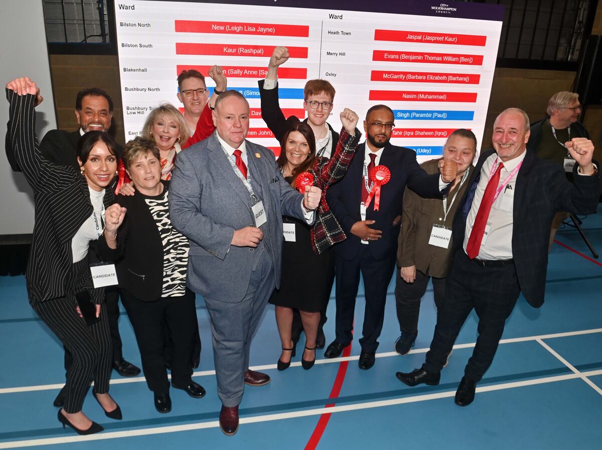 Wolverhampton Council election result Labour delight as they take