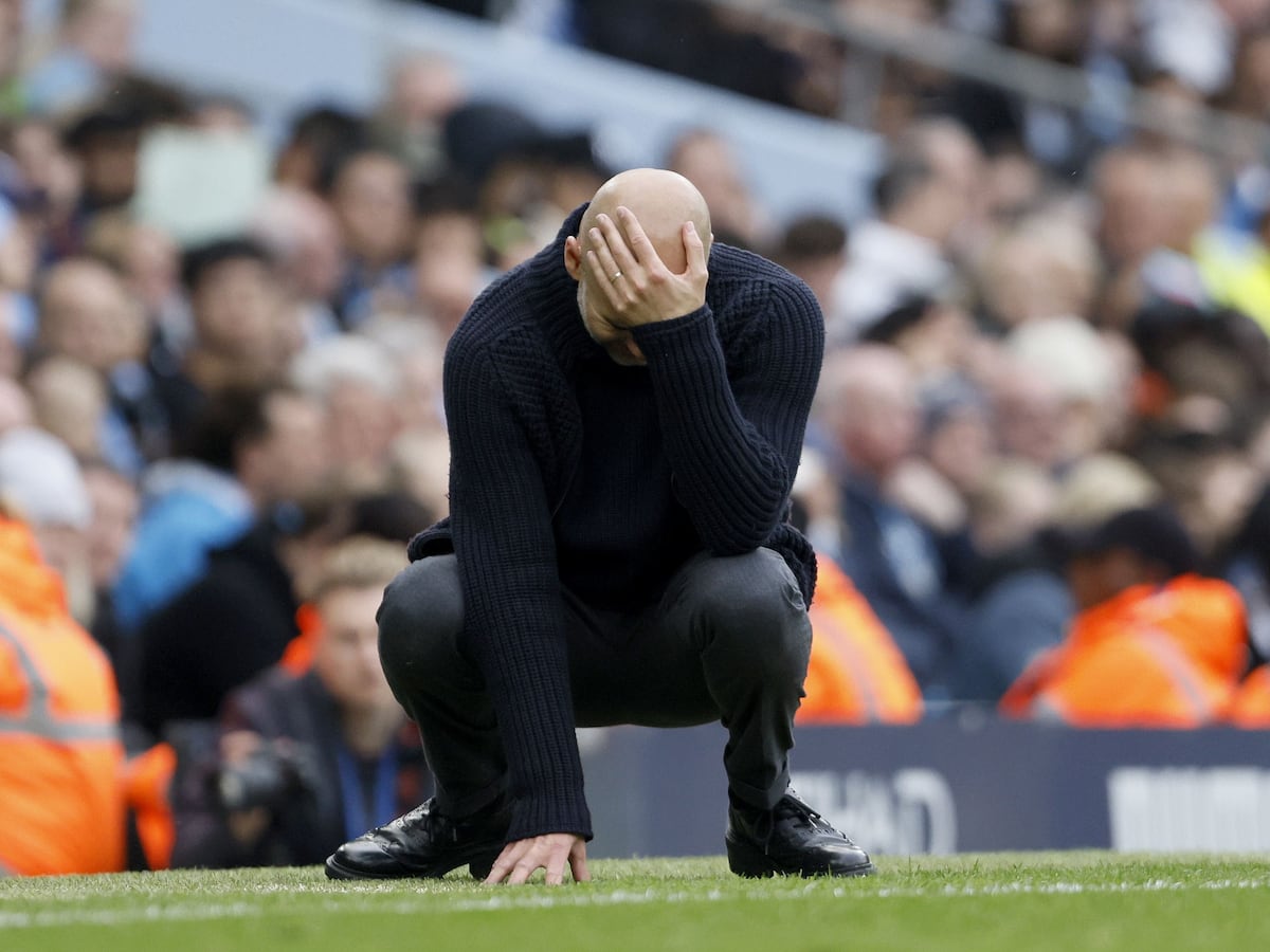 I’m an emotional man: Pep Guardiola embarrassed by his touchline reactions