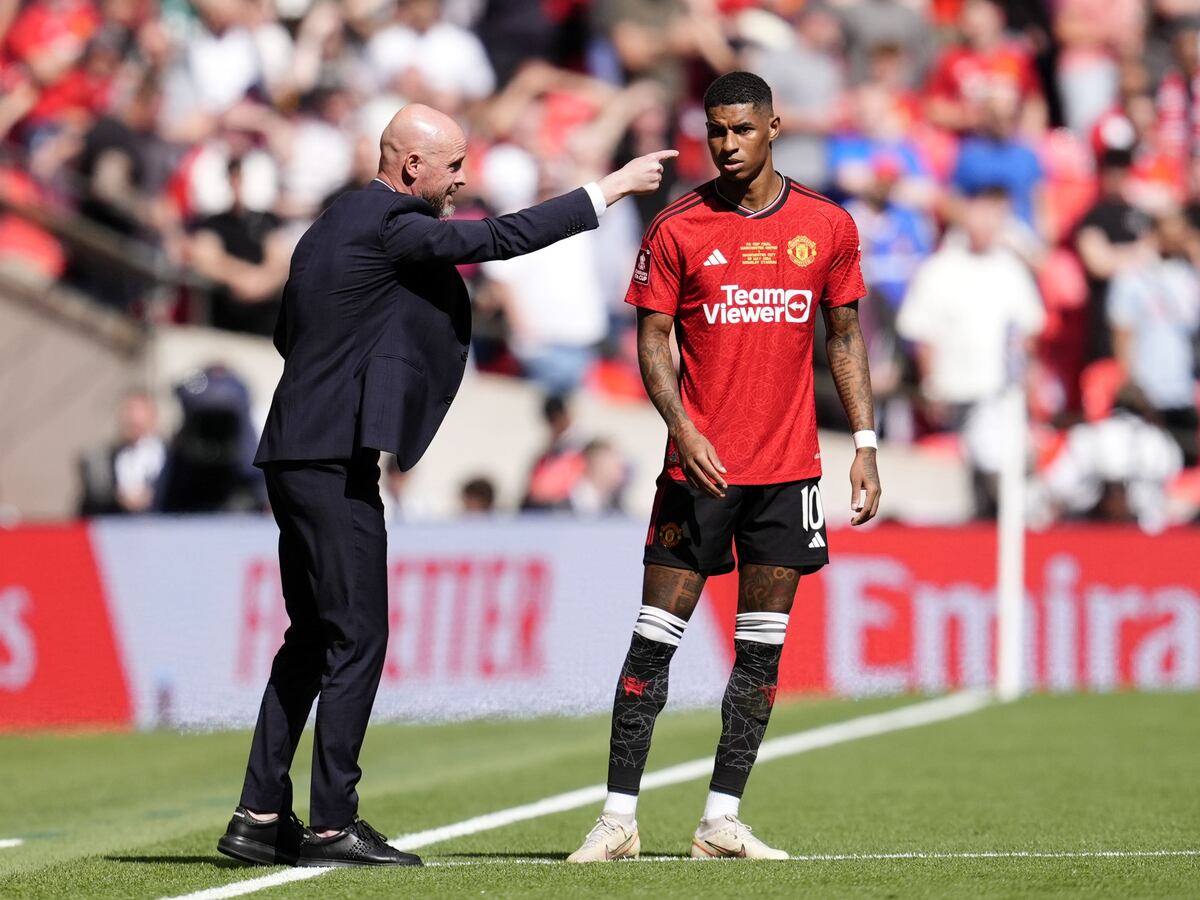 Erik Ten Hag backs Marcus Rashford to take confidence from recent goals