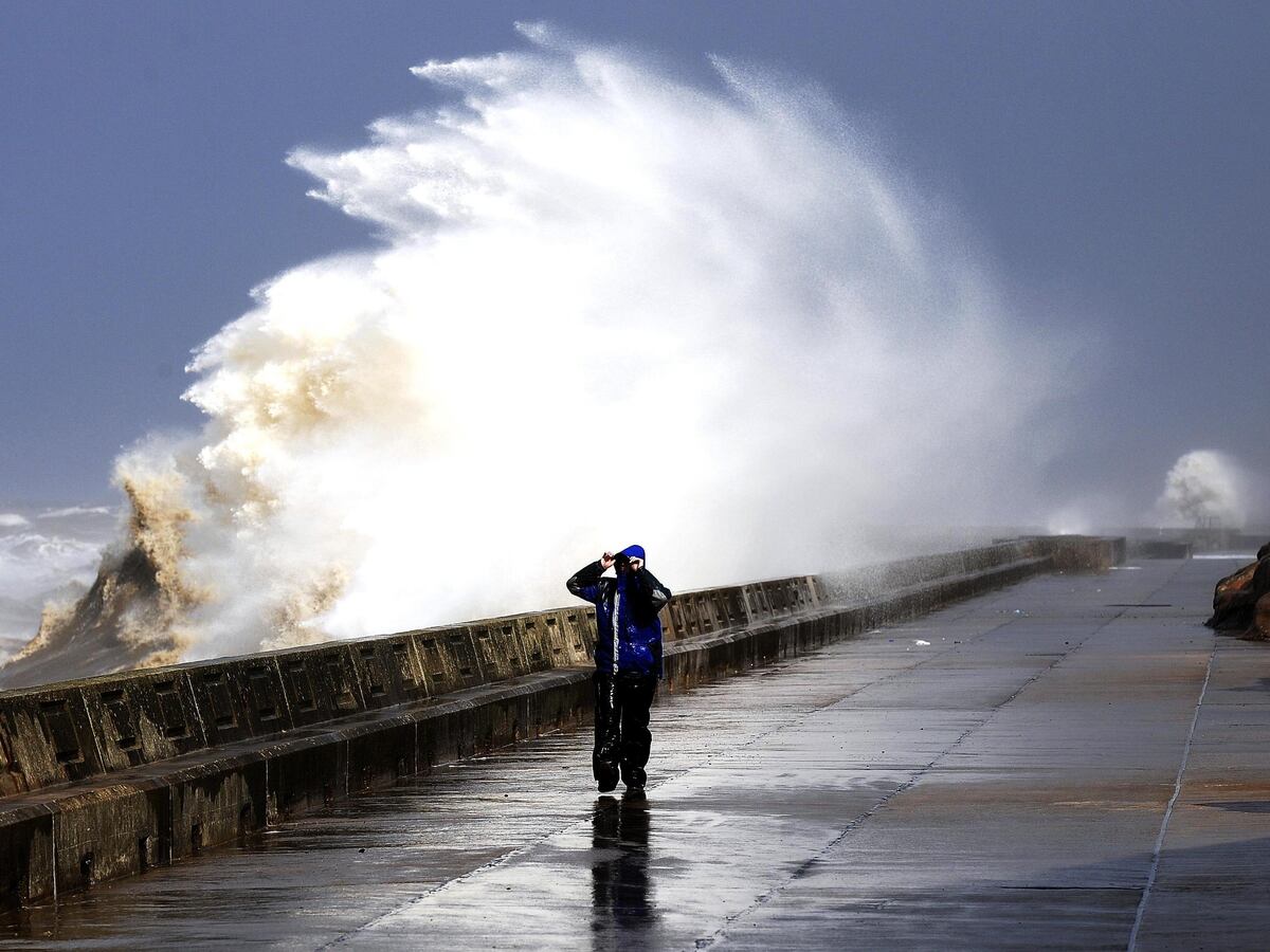 UK set to be battered by up to 80mph winds in first named storm of season