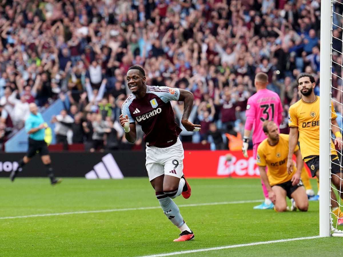 Jhon Duran strikes again as Aston Villa come from behind to see off Wolves