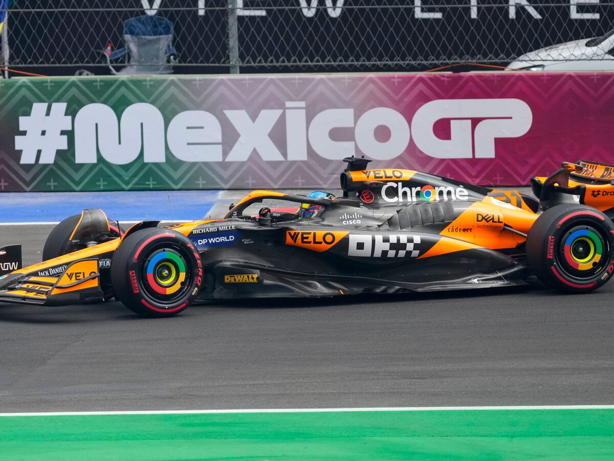 Oscar Piastri fastest as McLaren dominate final practice in Mexico