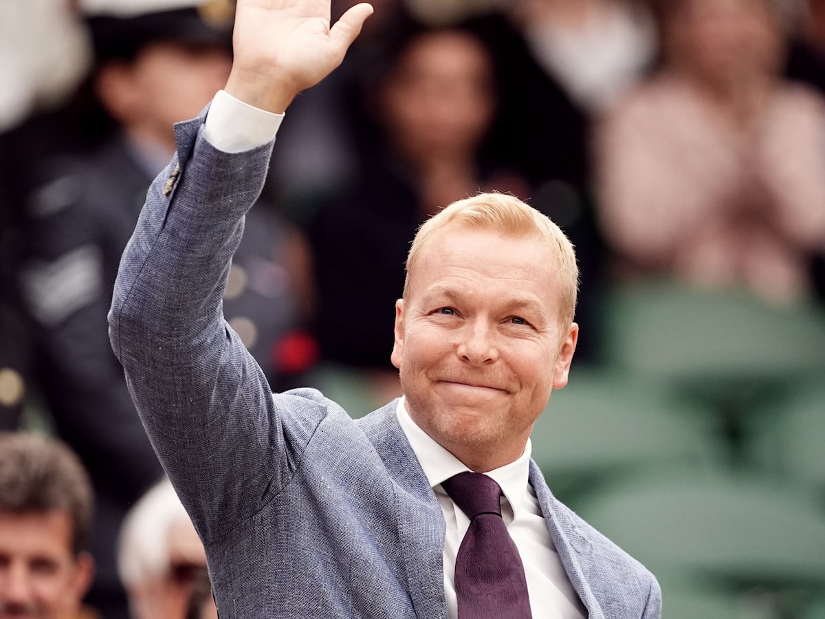 ‘Inspirational’ Sir Chris Hoy hailed for his courage and positivity