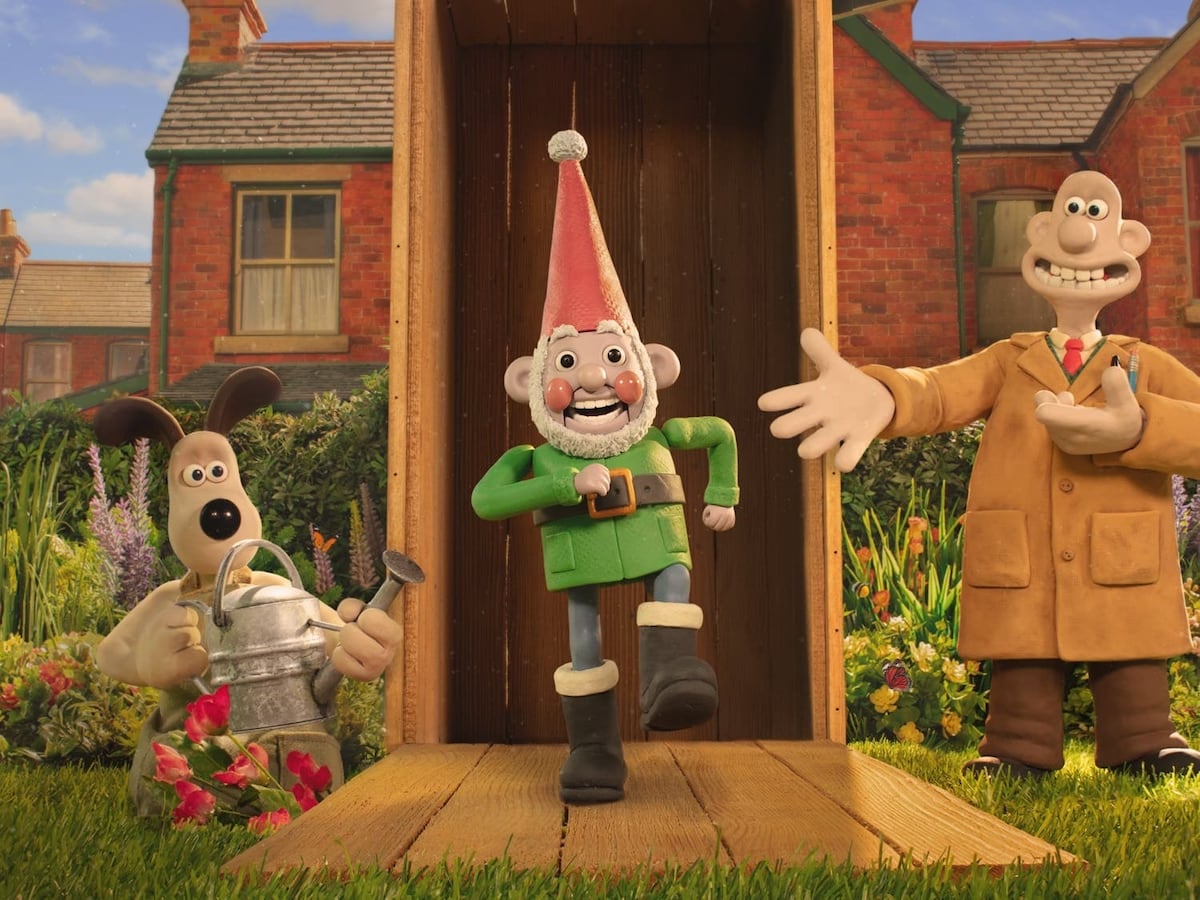 BBC unveils Wallace And Gromit robot gnome character voiced by Reece