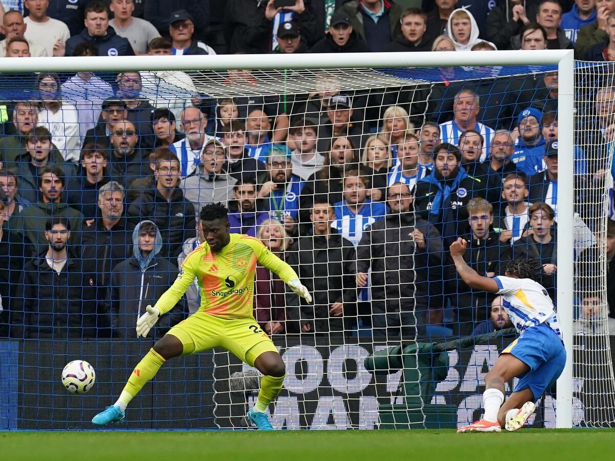 Joao Pedro’s late goal earns Brighton dramatic win over Manchester United