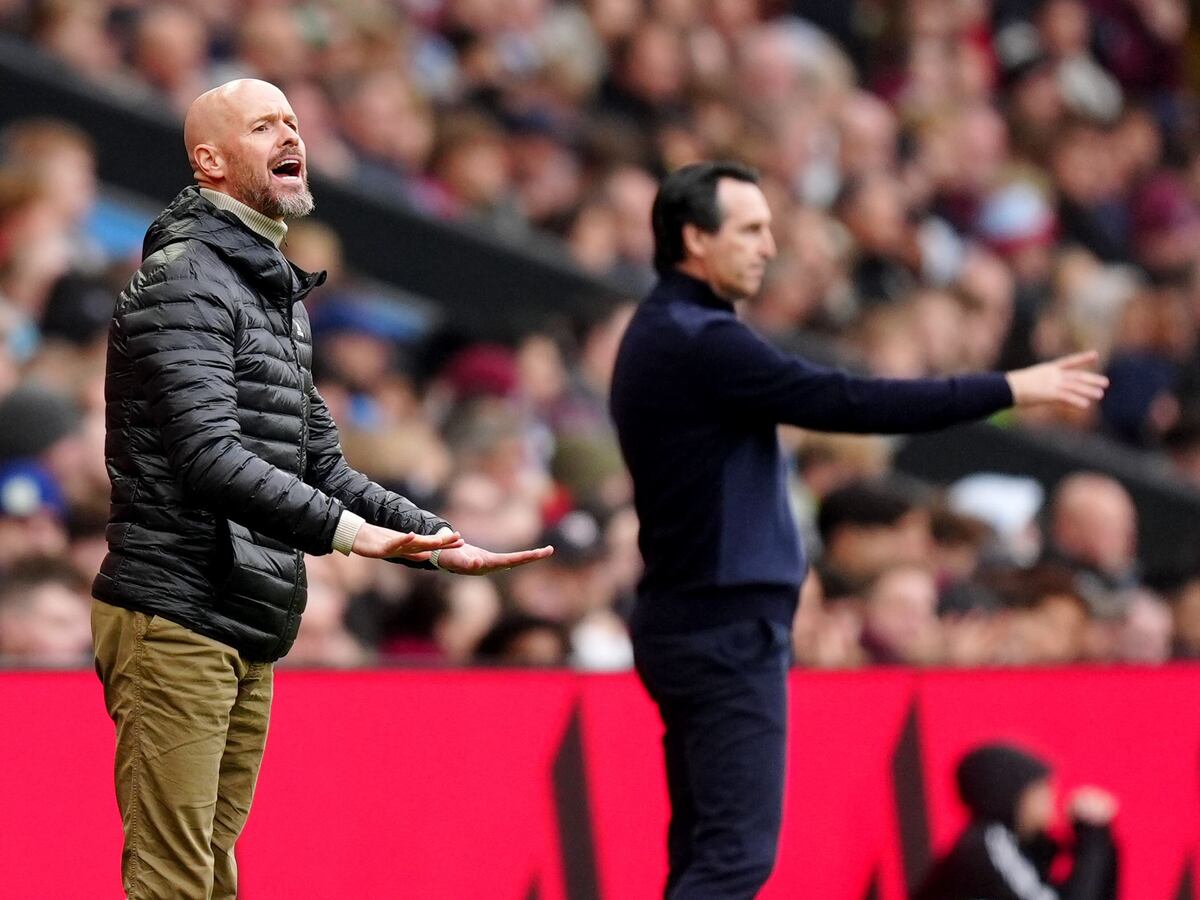 Manchester United battle to draw at Aston Villa amid Erik ten Hag speculation