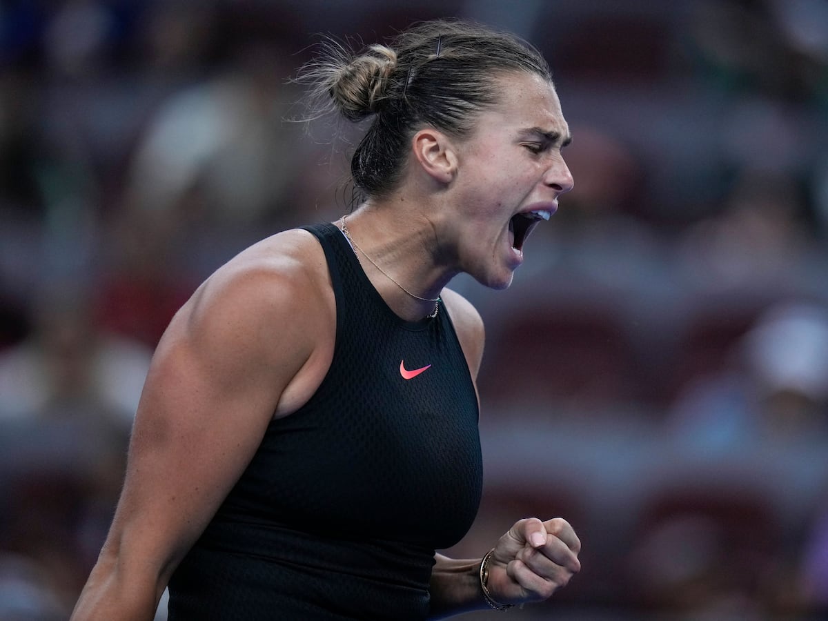 Aryna Sabalenka takes Wuhan Open title to close on rankings leader Iga Swiatek