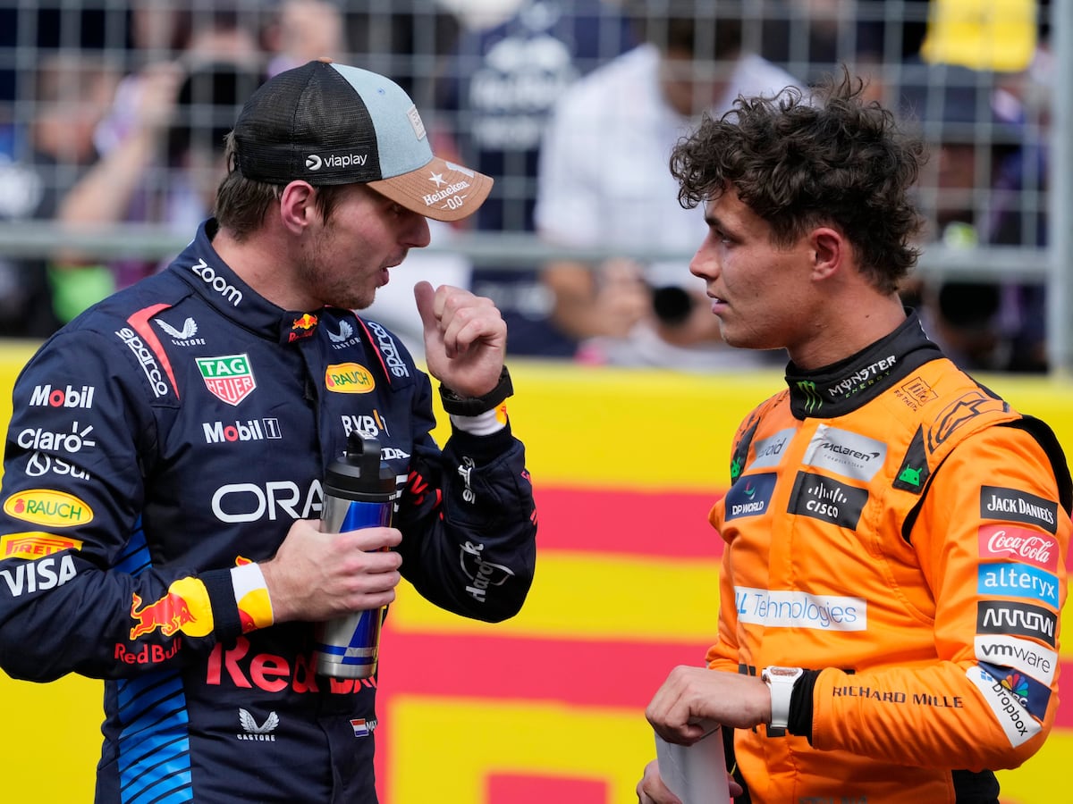 Lando Norris thinks things could happen if he follows Max Verstappen