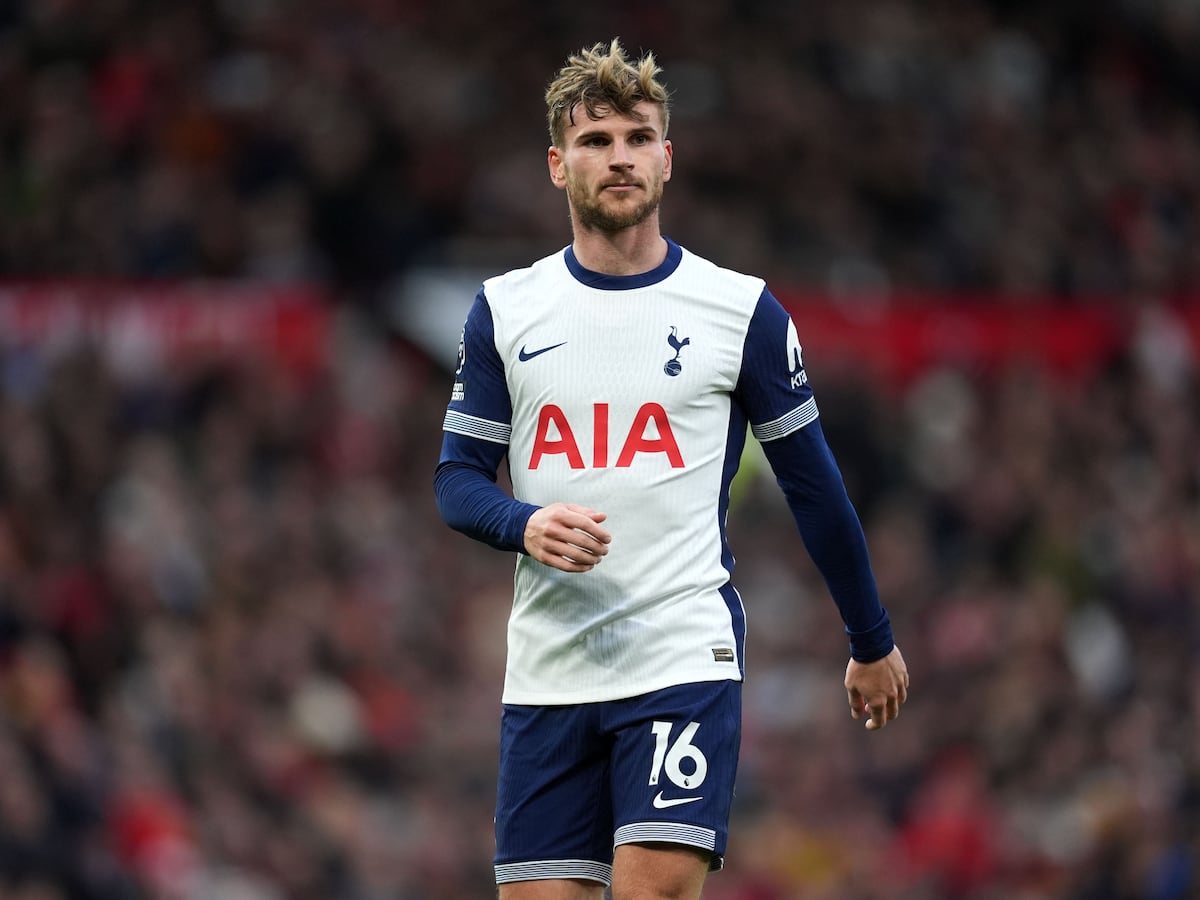 Tottenham boss Ange Postecoglou wants more from Timo Werner in the final third