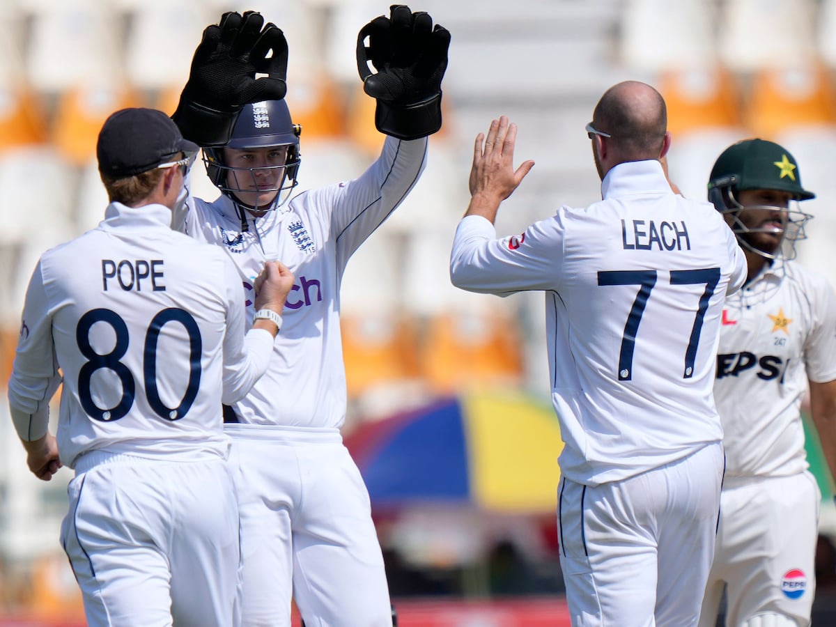 England wrap up stunning innings victory over Pakistan in first Test