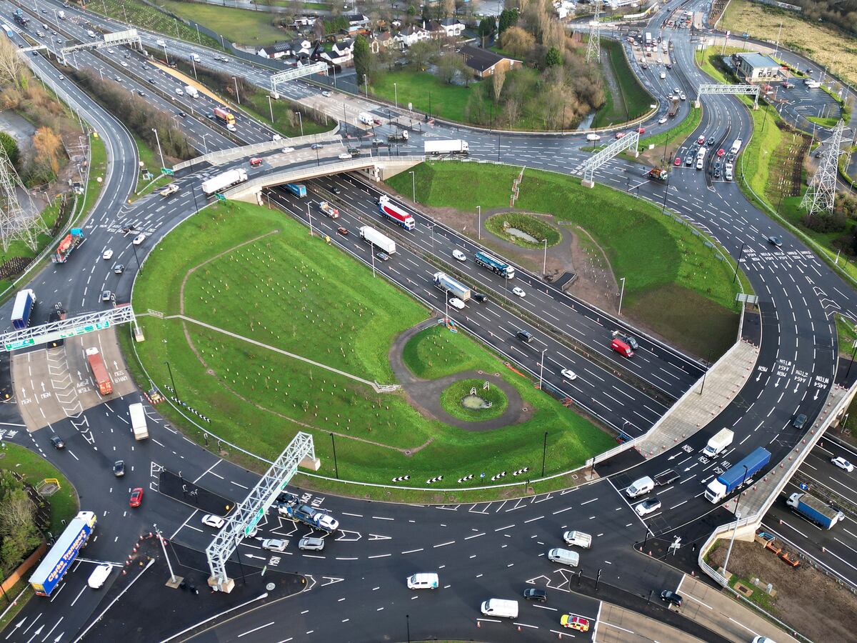 Major £78m overhaul of M6 junction 10 finally complete | Express & Star