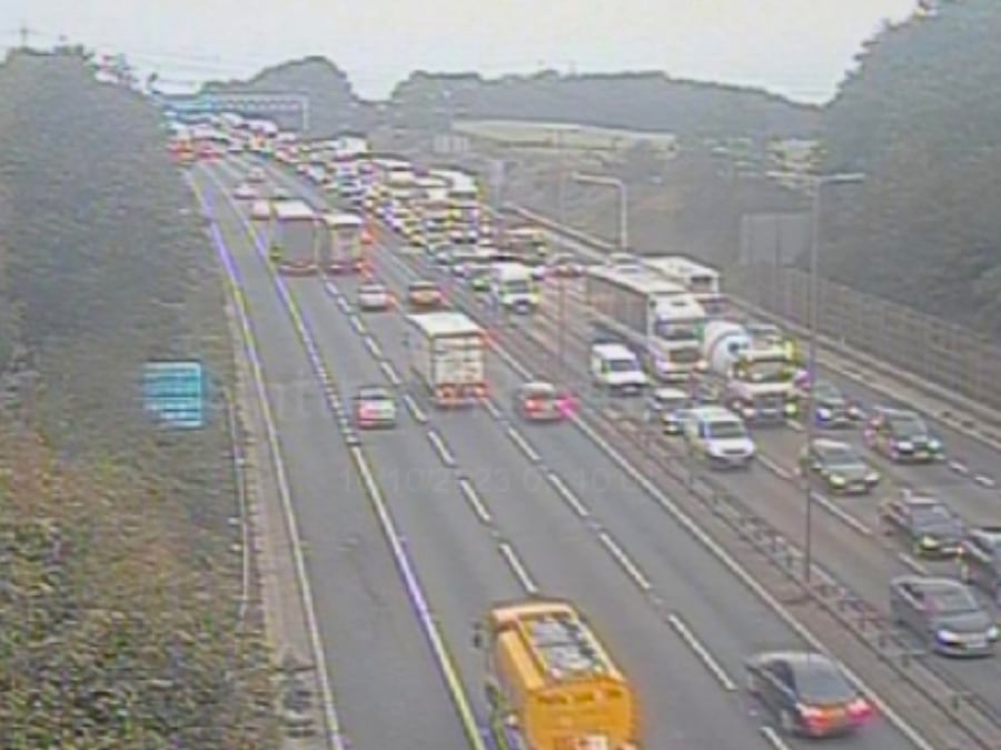 Three Car Crash Causes M6 Rush Hour Delays Express And Star