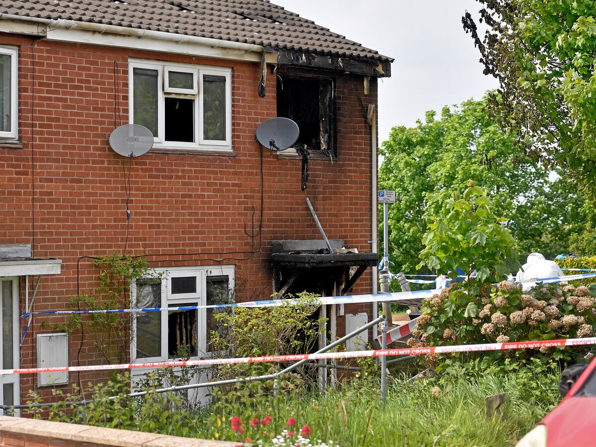 Watch Two Men Arrested On Suspicion Of Murder After Two Women Die In Wolverhampton House Blaze