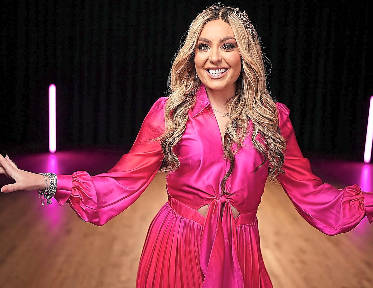 Amy Dowden’s return to Strictly Come Dancing is celebrated with an “energising” group dance by the show’s pros