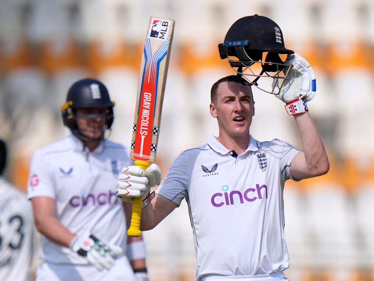 Harry Brook tops 300 as free-scoring England break records in first Test