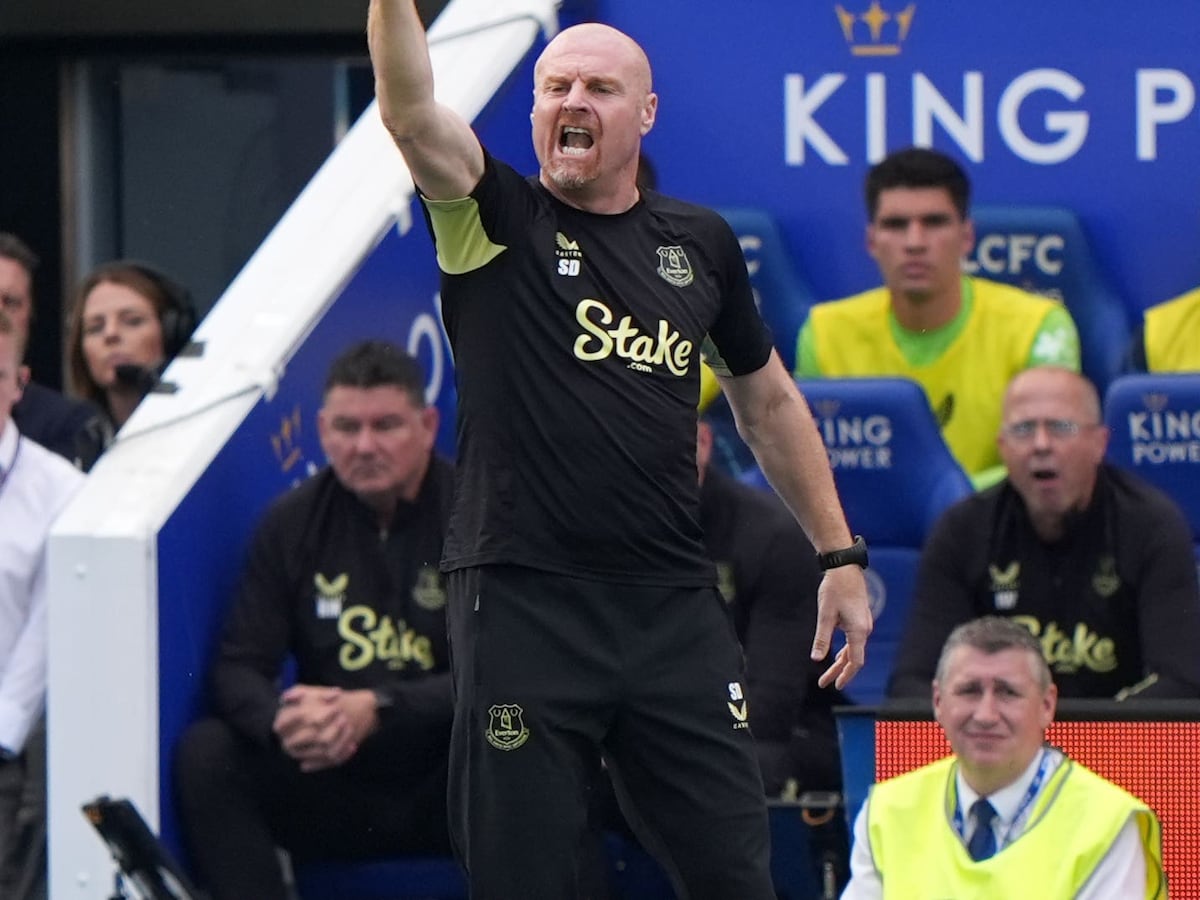 Sean Dyche believes Everton’s point at Leicester is ‘positive mini step’