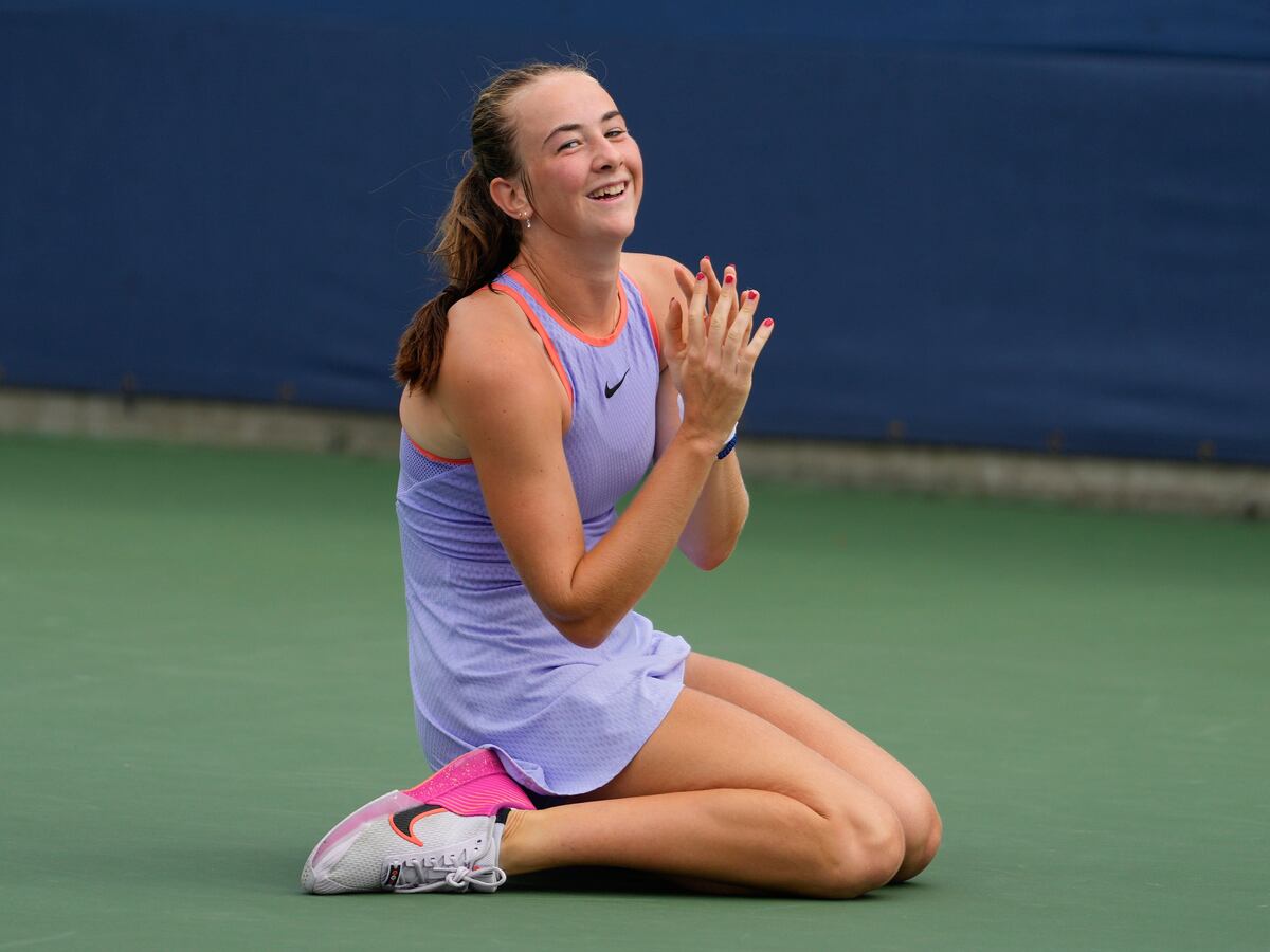 Mika Stojsavljevic’s US Open celebrations cut short by return to school