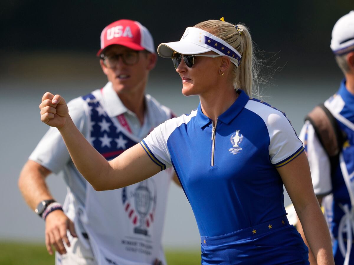 Europe forced to dig deep as United States retain Solheim Cup control