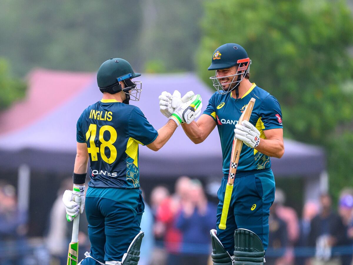 Josh Inglis celebrates ton as Scotland suffer T20 series defeat to Australia