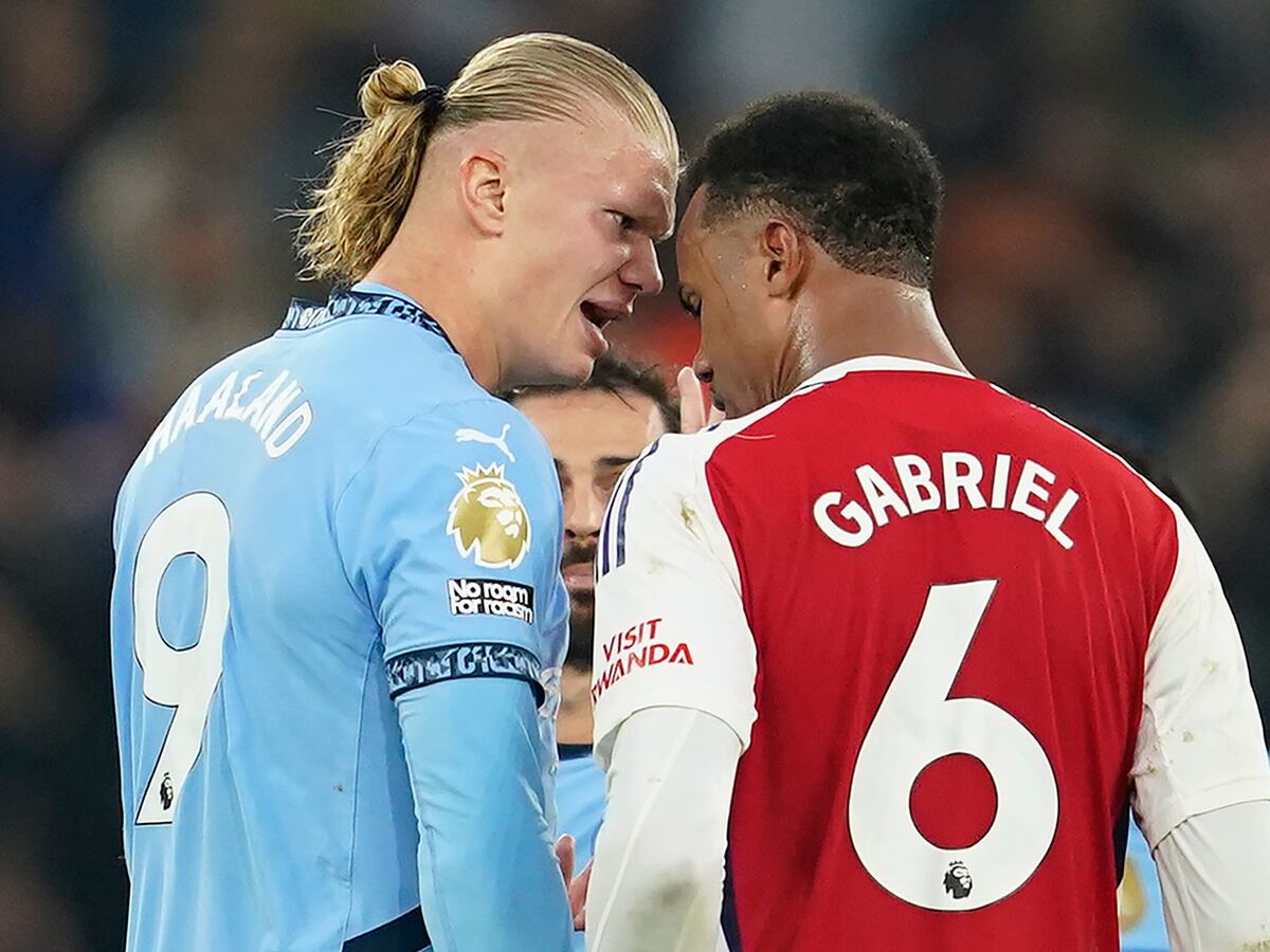 Ian Wright calls Erling Haaland a ‘coward’ after Man City clash with Arsenal