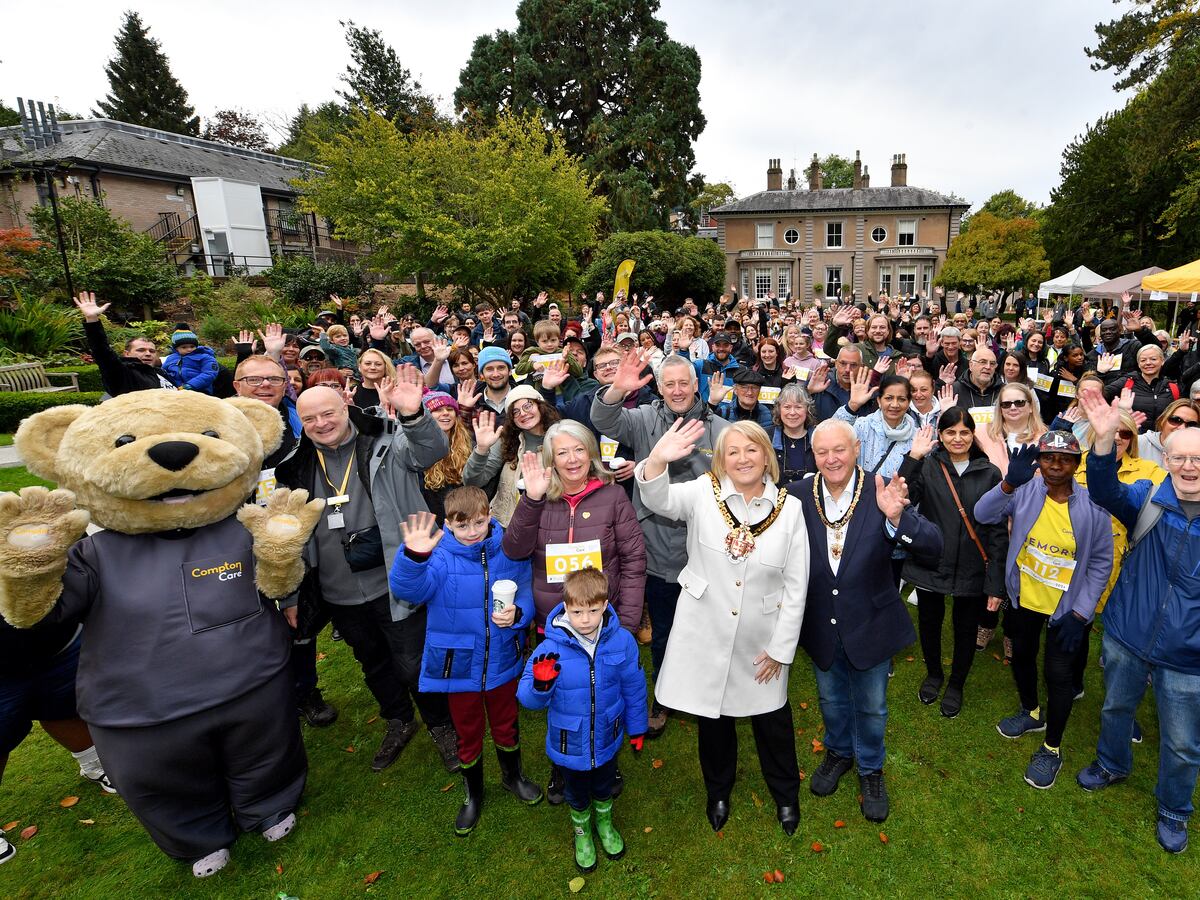 Wolverhampton walkers and their pets strolled in memory of loved ones during the annual Walk for Compton