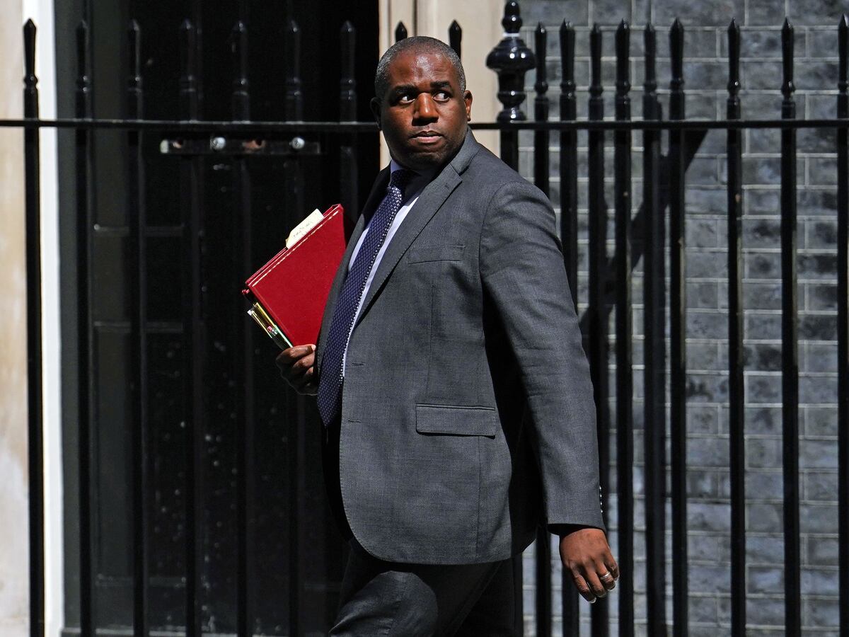 Lammy ‘saddened’ by death of Briton working as Reuters safety adviser in Ukraine