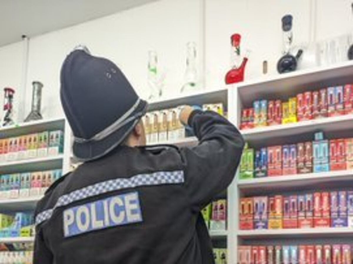 Police Seize Thousands Of Pounds Worth Of Illegal Cigarettes And Vapes