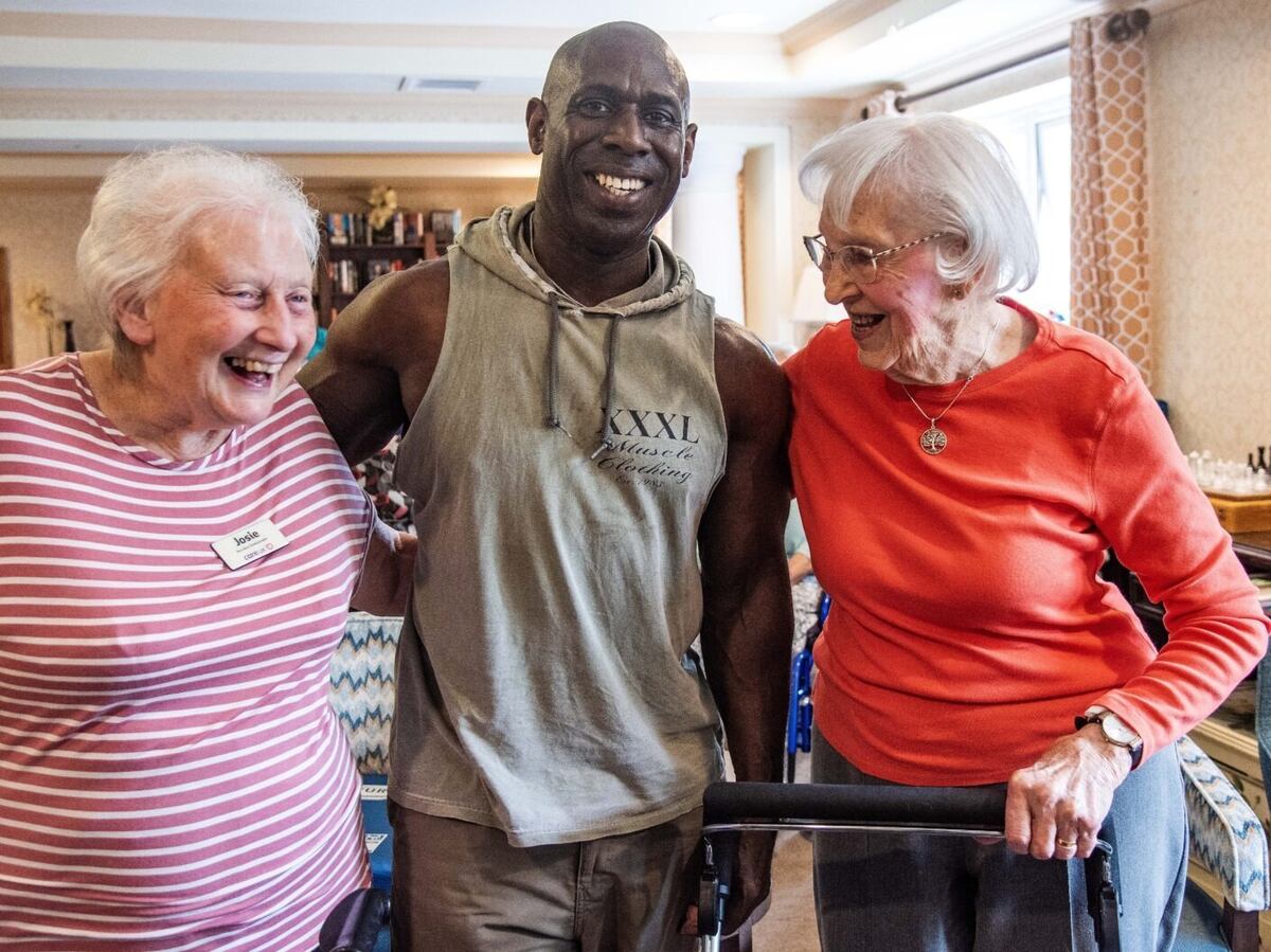 In it to win it! Wolverhampton care home enjoys Olympics-style sports day