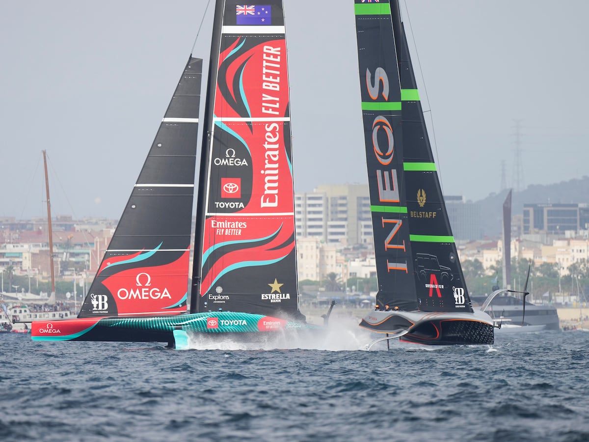 Great Britain’s America’s Cup hopes take another hit as New Zealand go 3-0 up