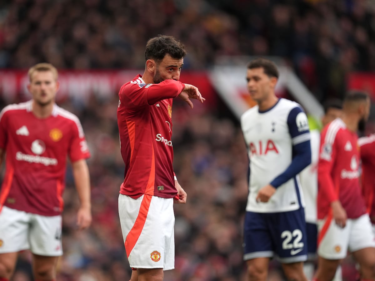 Man Utd’s Bruno Fernandes feels challenge on James Maddison ‘never a red card’