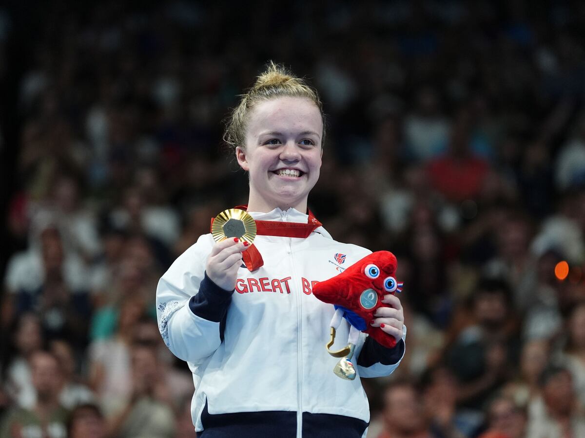 Maisie Summers-Newton wins one of Britain’s 12 golds on a super Sunday in Paris