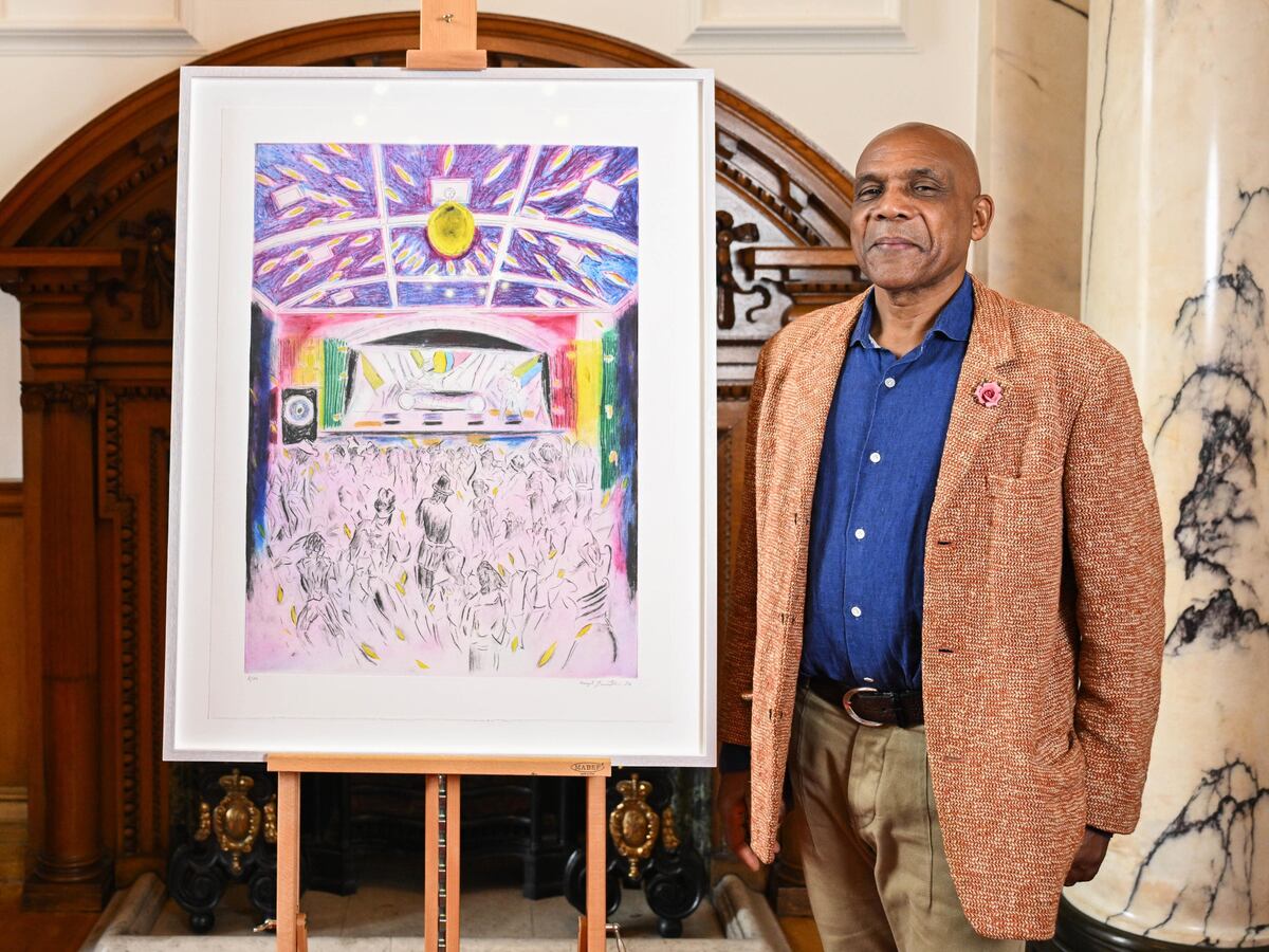 Artist Denzil Forrester wins Government award for print celebrating UK nightlife