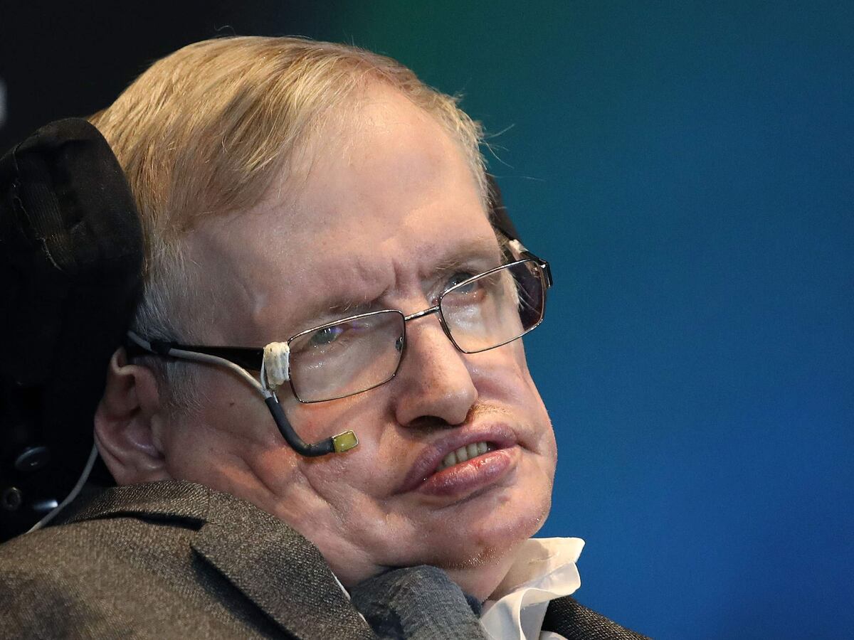 Stephen Hawking’s book was on the bestseller list for most weeks