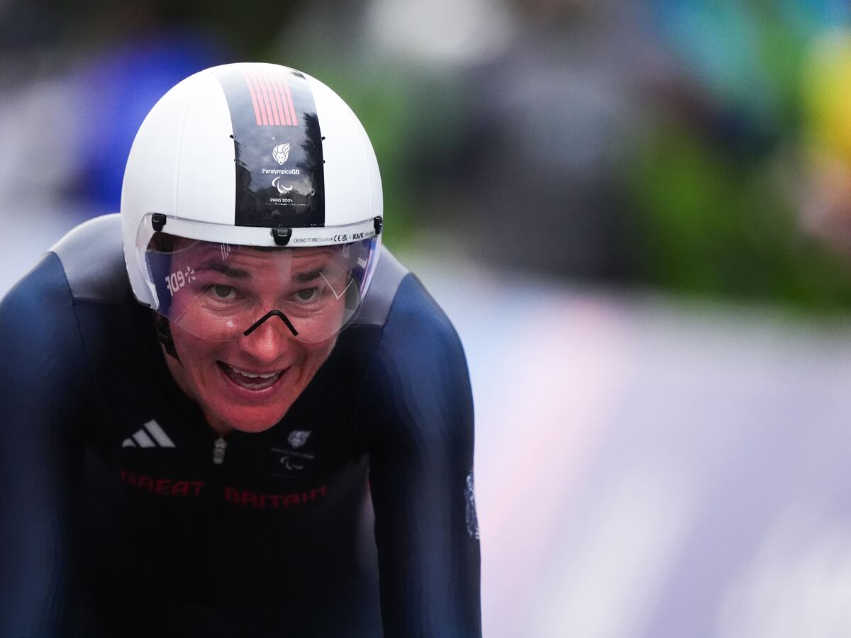 Dame Sarah Storey wins 18th Paralympic gold with C5 time trial victory