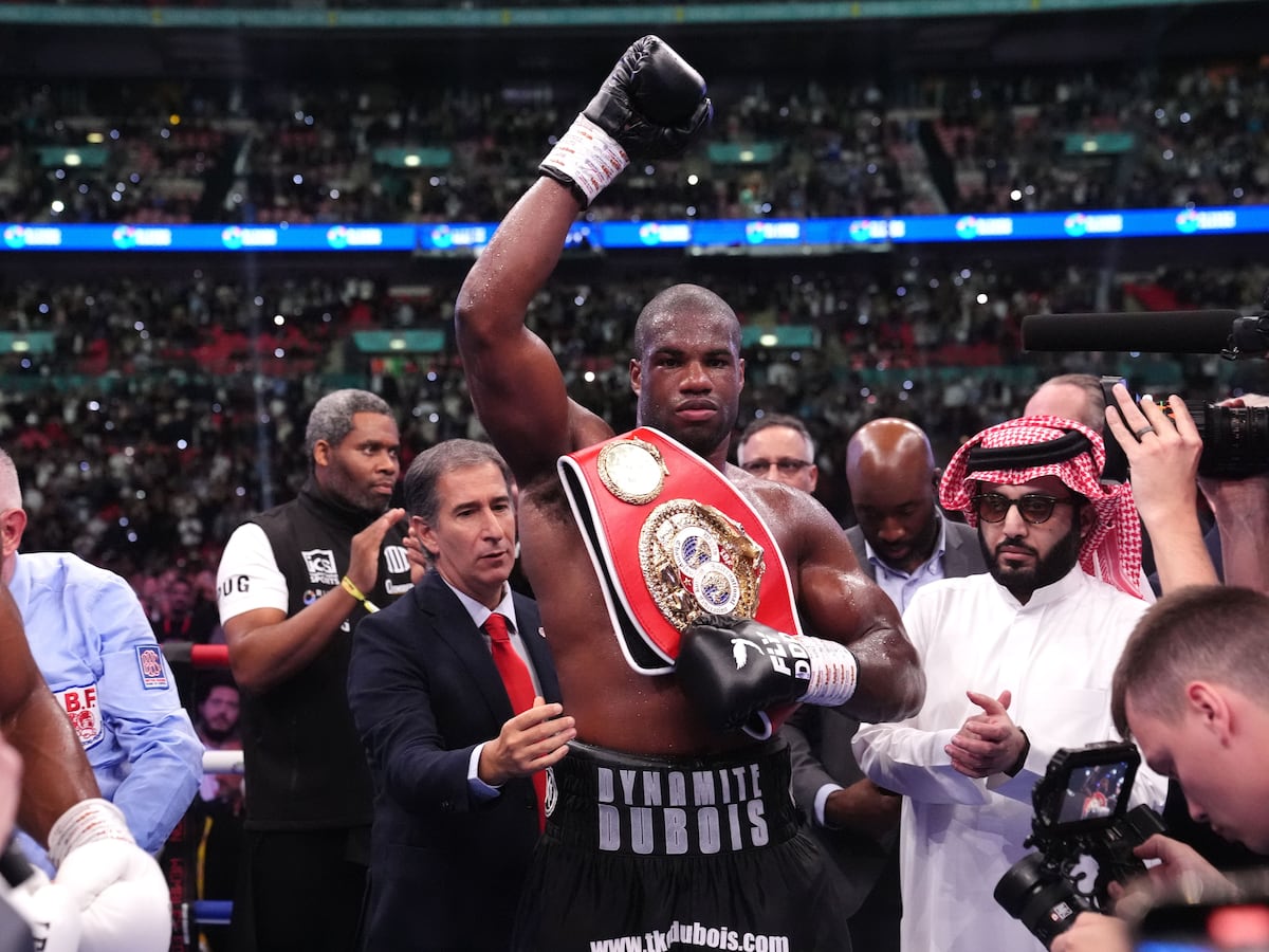 Daniel Dubois stops Anthony Joshua with devastating fifth-round knockout