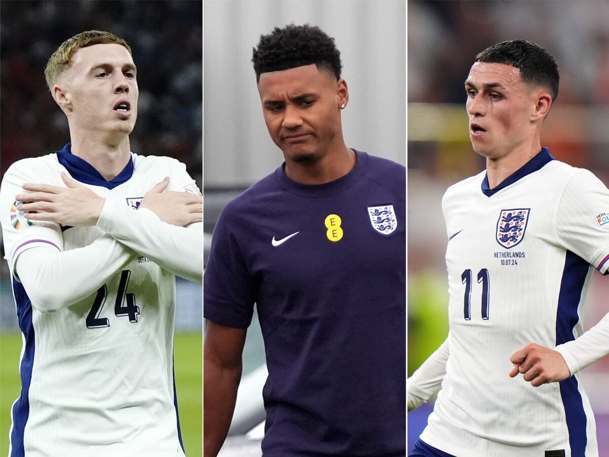 England trio Cole Palmer, Ollie Watkins and Phil Foden out of double-header