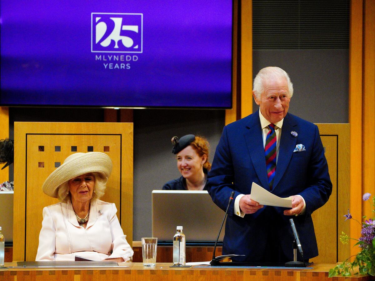 King hails Senedd as ‘essential to life of Wales’ as he marks 25th ...