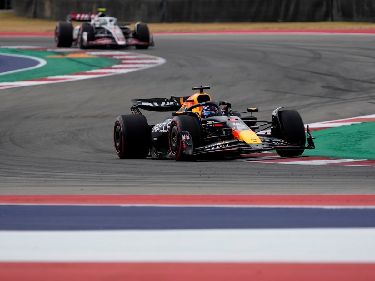 Max Verstappen takes sprint race pole in Austin to turn up heat on Lando Norris