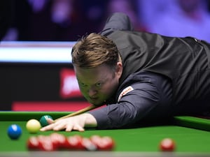 Shaun Murphy in action