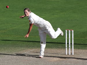 Australia’s Sophie Molineux bowls