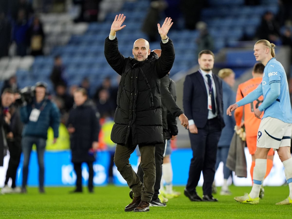 Pep Guardiola warns Man City might have peaked as he reaches 500 games in charge