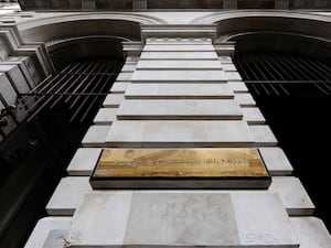 The sign on the Foreign Office in central London