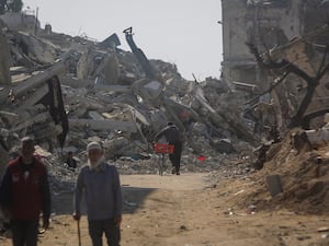 Gaza rubble