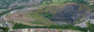 The former Edwin Richards Quarry in Rowley Regis. Pic: FCC Environment. Permission for use for all LDRS partners.