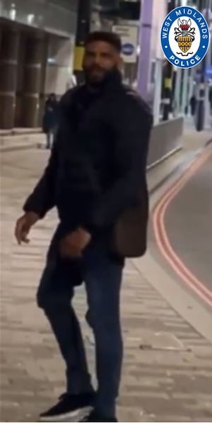 Do you recognise this man? Photo: West Midlands Police