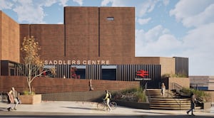 What the Saddlers Centre could look like under the masterplan. Photo: Arcadis