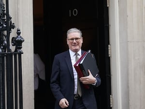 Sir Keir Starmer departs 10 Downing Street