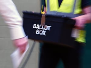 A ballot box