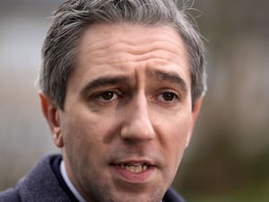 Taoiseach Simon Harris close-up