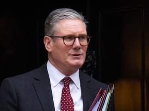 Sir Keir Starmer leaves 10 Downing Street